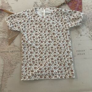 Rylee + Cru Ditzy Floral Kids Size 2/3 Short Sleeve T-Shirt